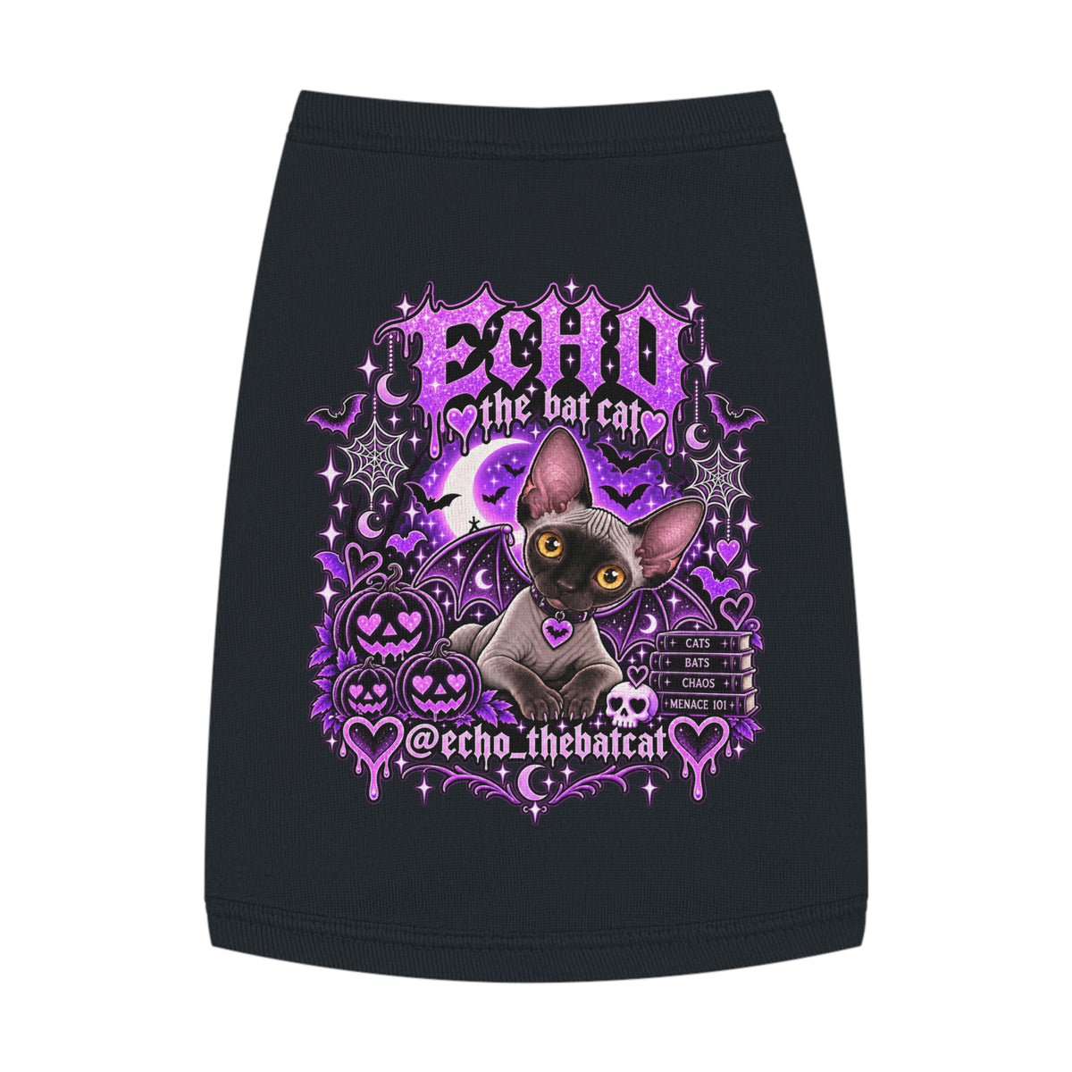 THE ORIGINAL MENACE PET T-SHIRT