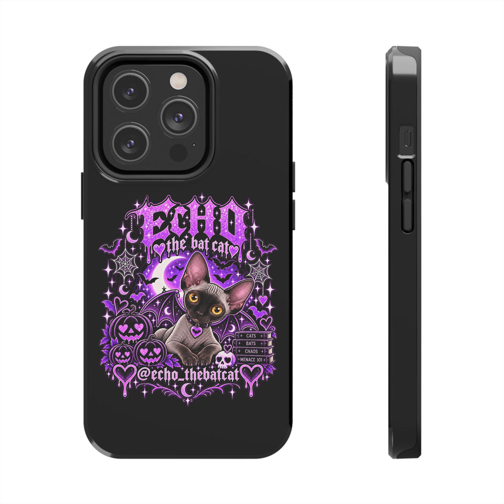 ECHO THE BAT CAT TOUGH PHONE CASE