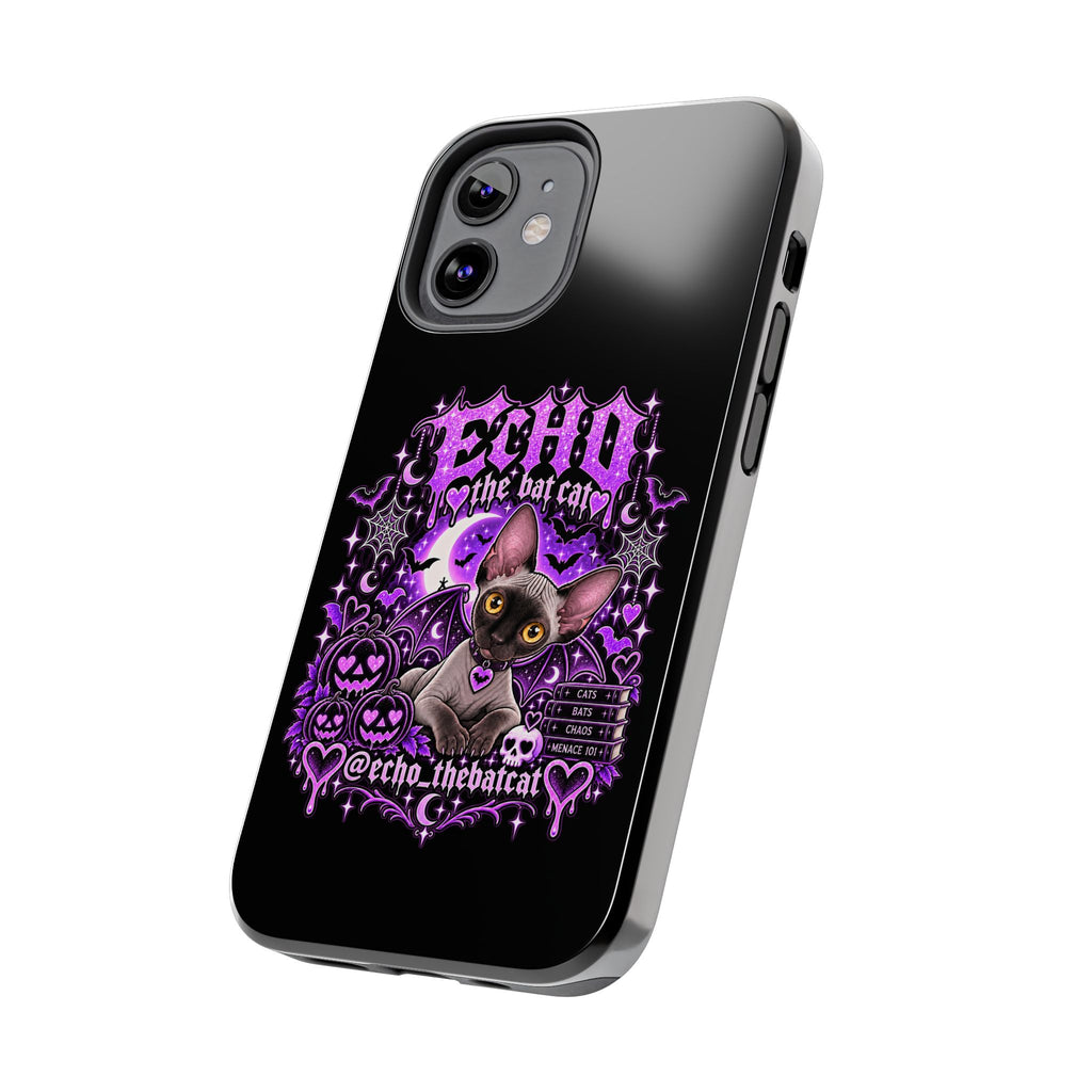 ECHO THE BAT CAT TOUGH PHONE CASE
