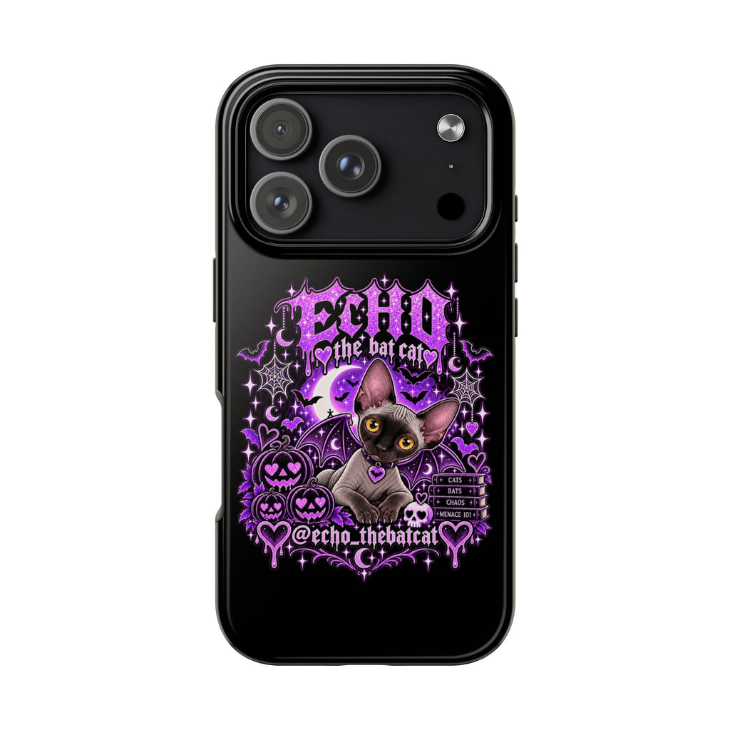ECHO THE BAT CAT TOUGH PHONE CASE