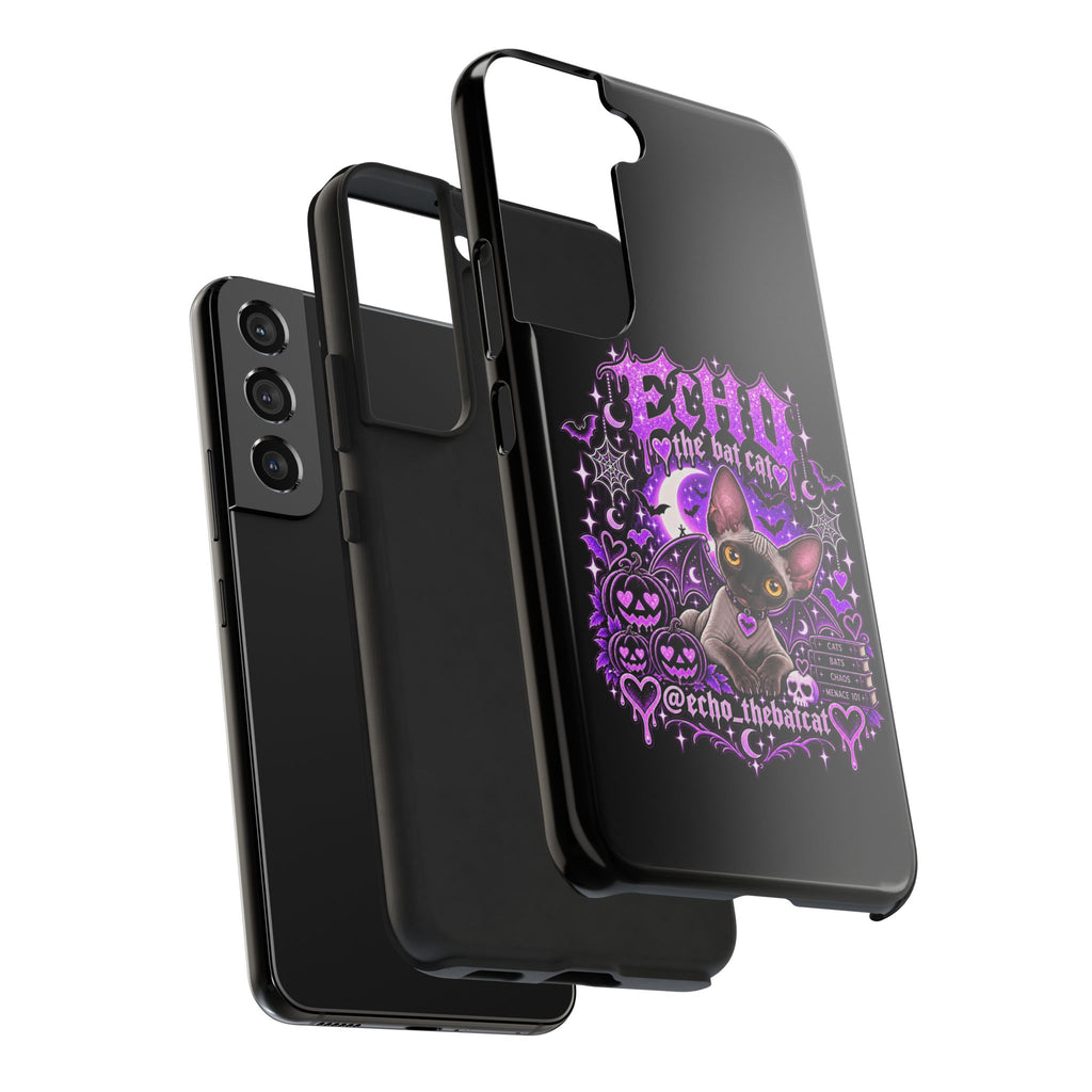 ECHO THE BAT CAT TOUGH PHONE CASE
