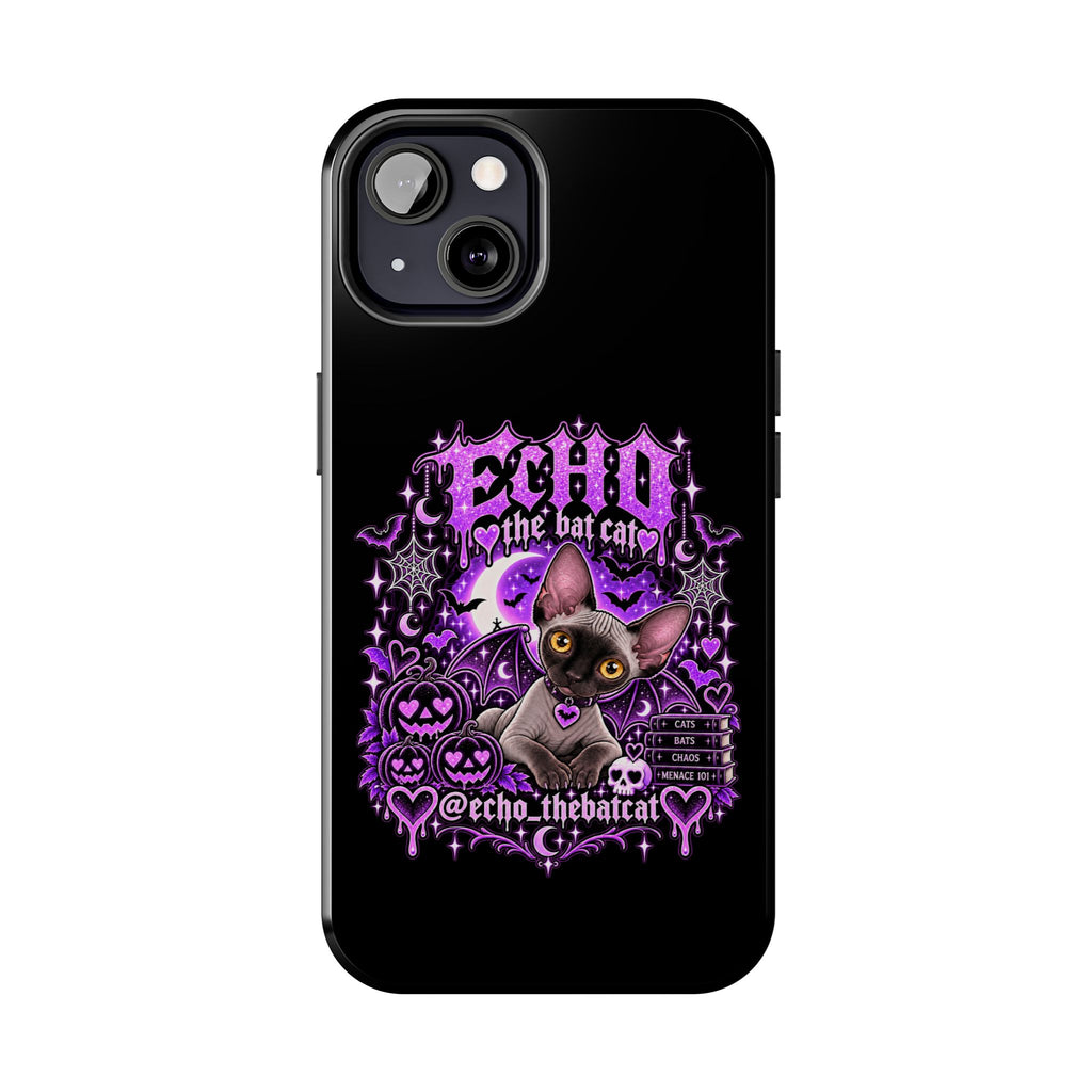 ECHO THE BAT CAT TOUGH PHONE CASE