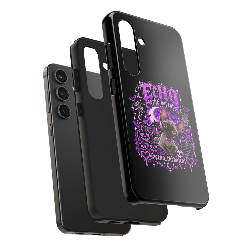 ECHO THE BAT CAT TOUGH PHONE CASE