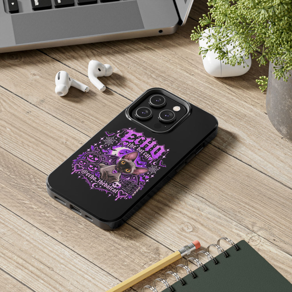ECHO THE BAT CAT TOUGH PHONE CASE