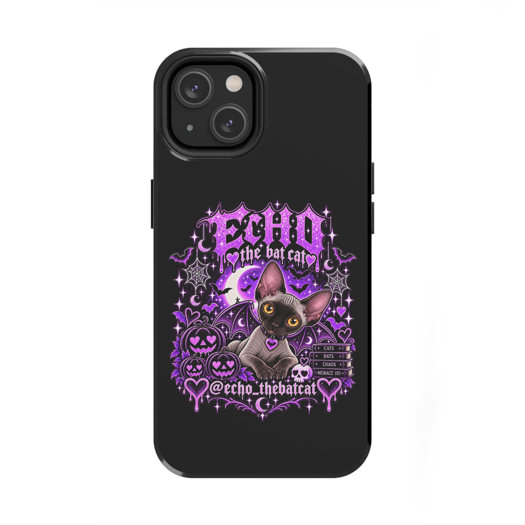 ECHO THE BAT CAT TOUGH PHONE CASE