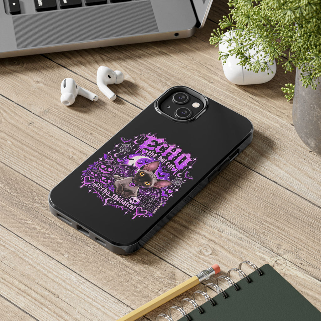 ECHO THE BAT CAT TOUGH PHONE CASE