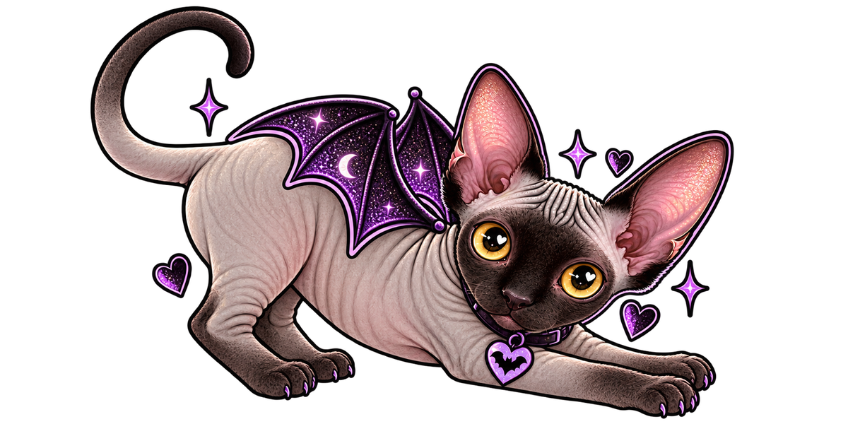 Echo The Bat Cat