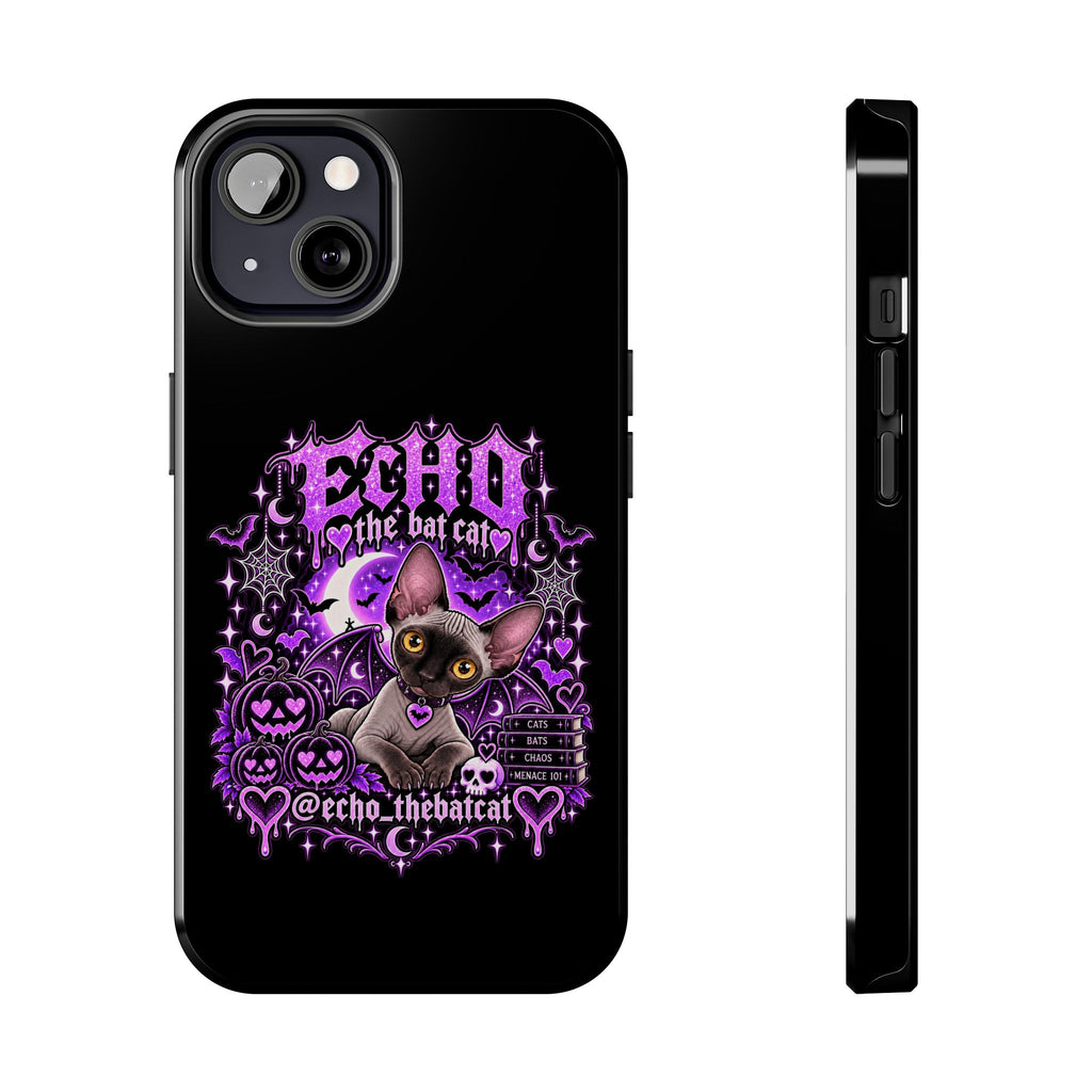 ECHO THE BAT CAT TOUGH PHONE CASE