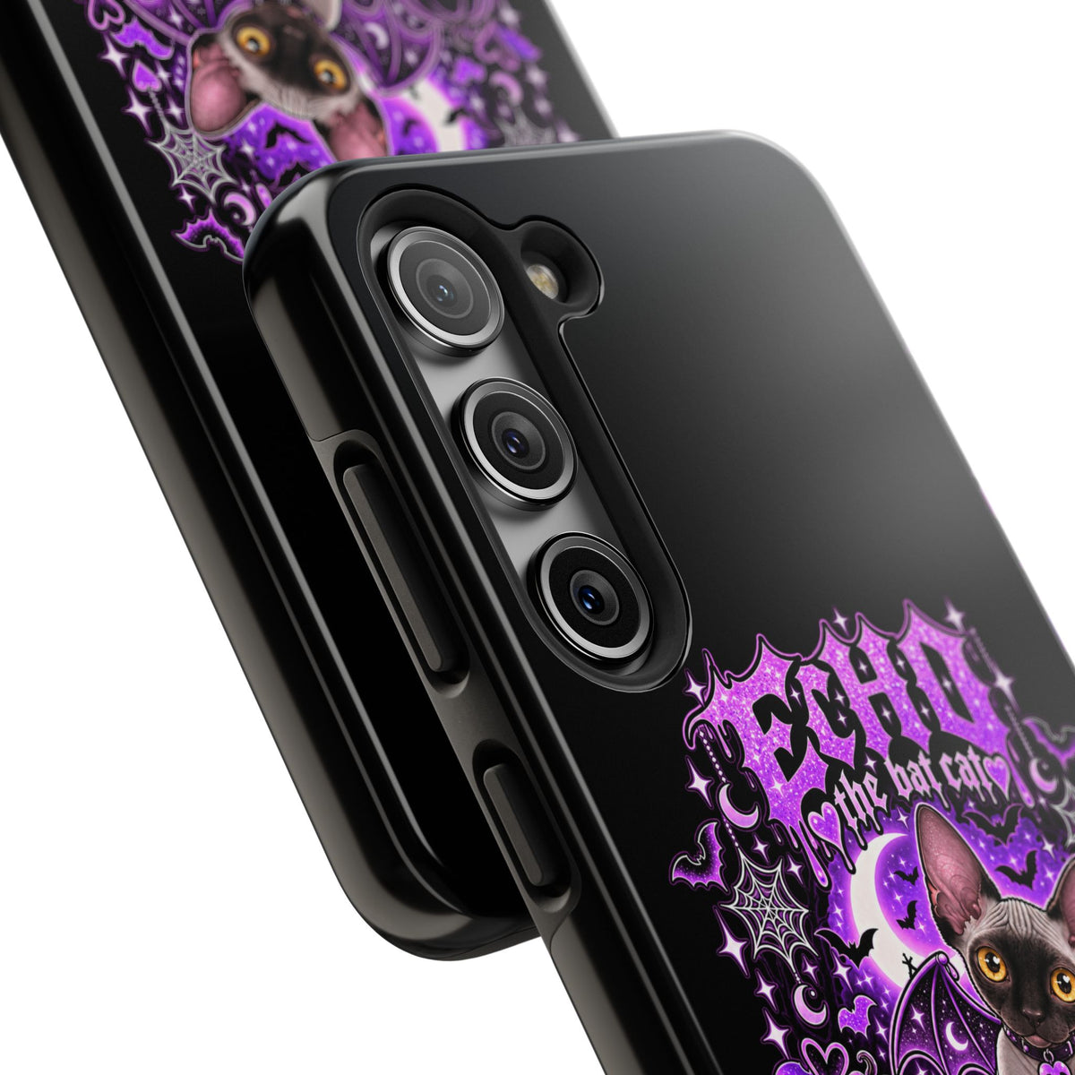 ECHO THE BAT CAT TOUGH PHONE CASE