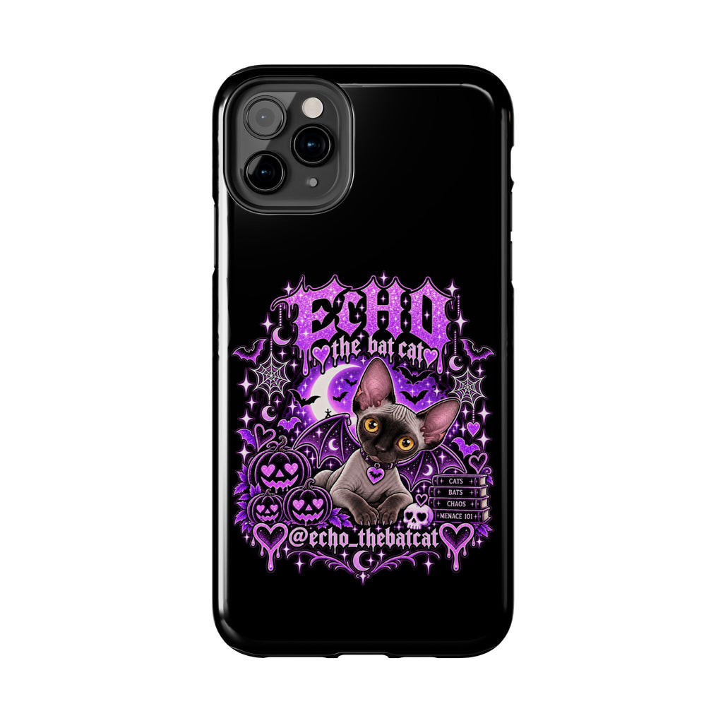 ECHO THE BAT CAT TOUGH PHONE CASE