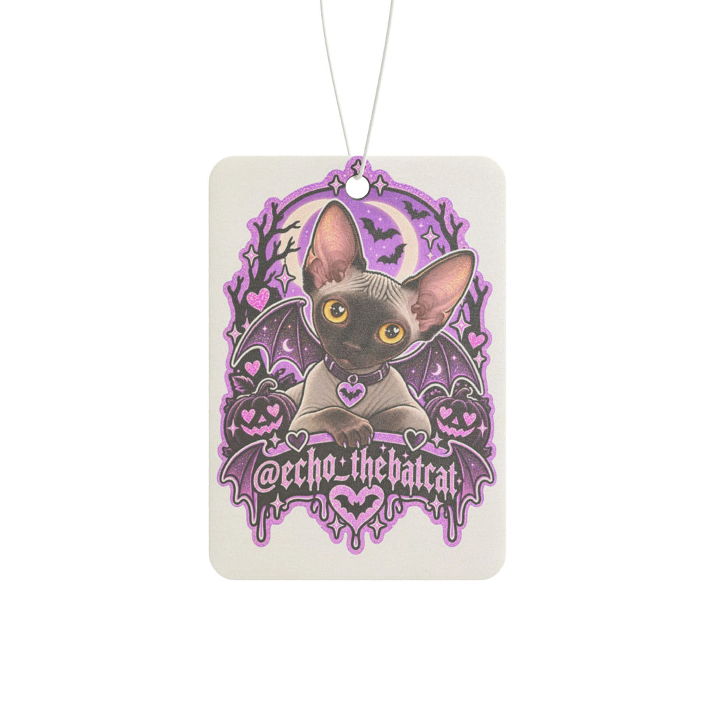ECHO THE BAT CAT CAR AIR FRESHENER