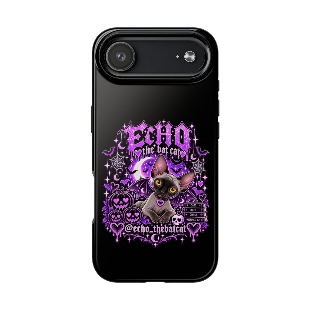 ECHO THE BAT CAT TOUGH PHONE CASE