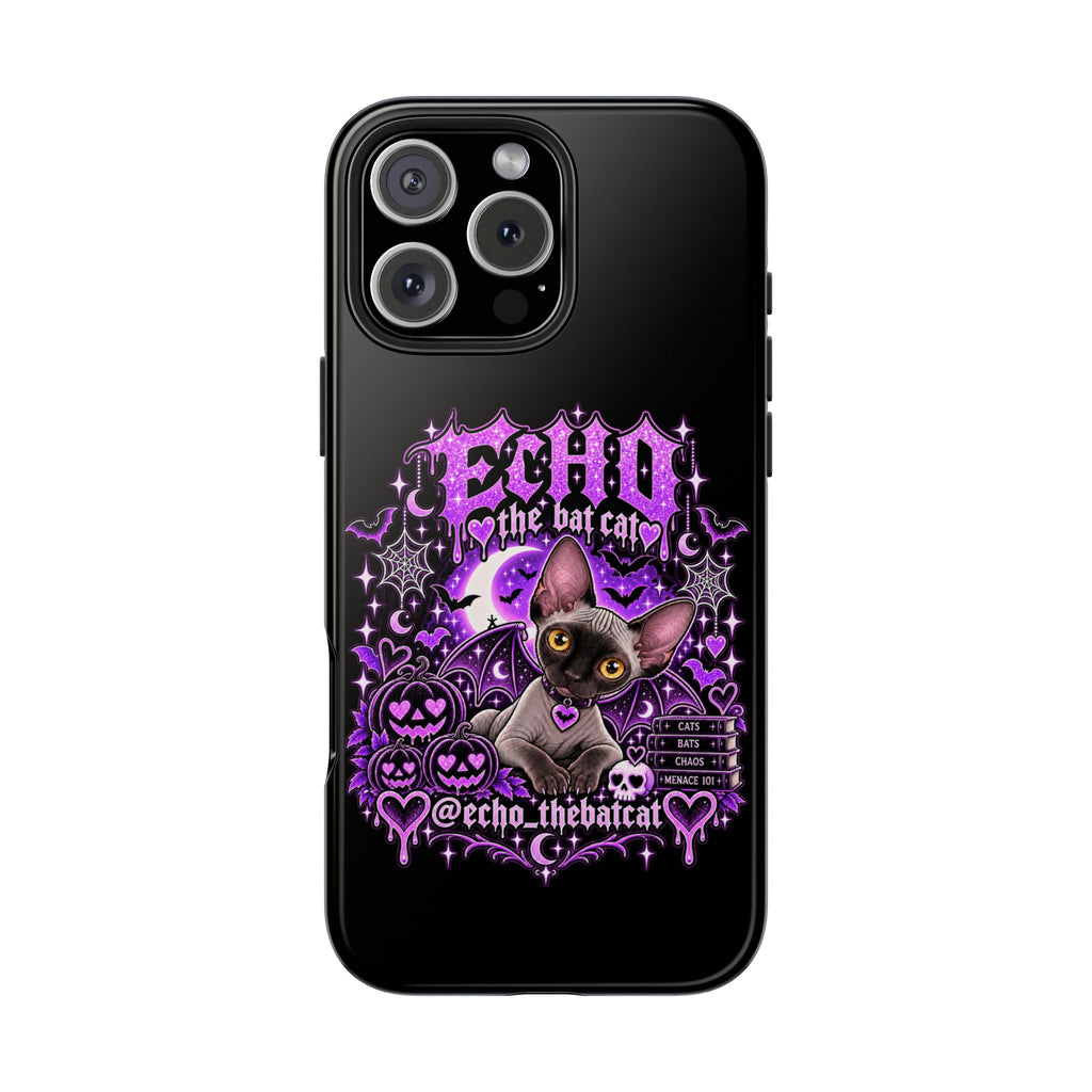 ECHO THE BAT CAT TOUGH PHONE CASE