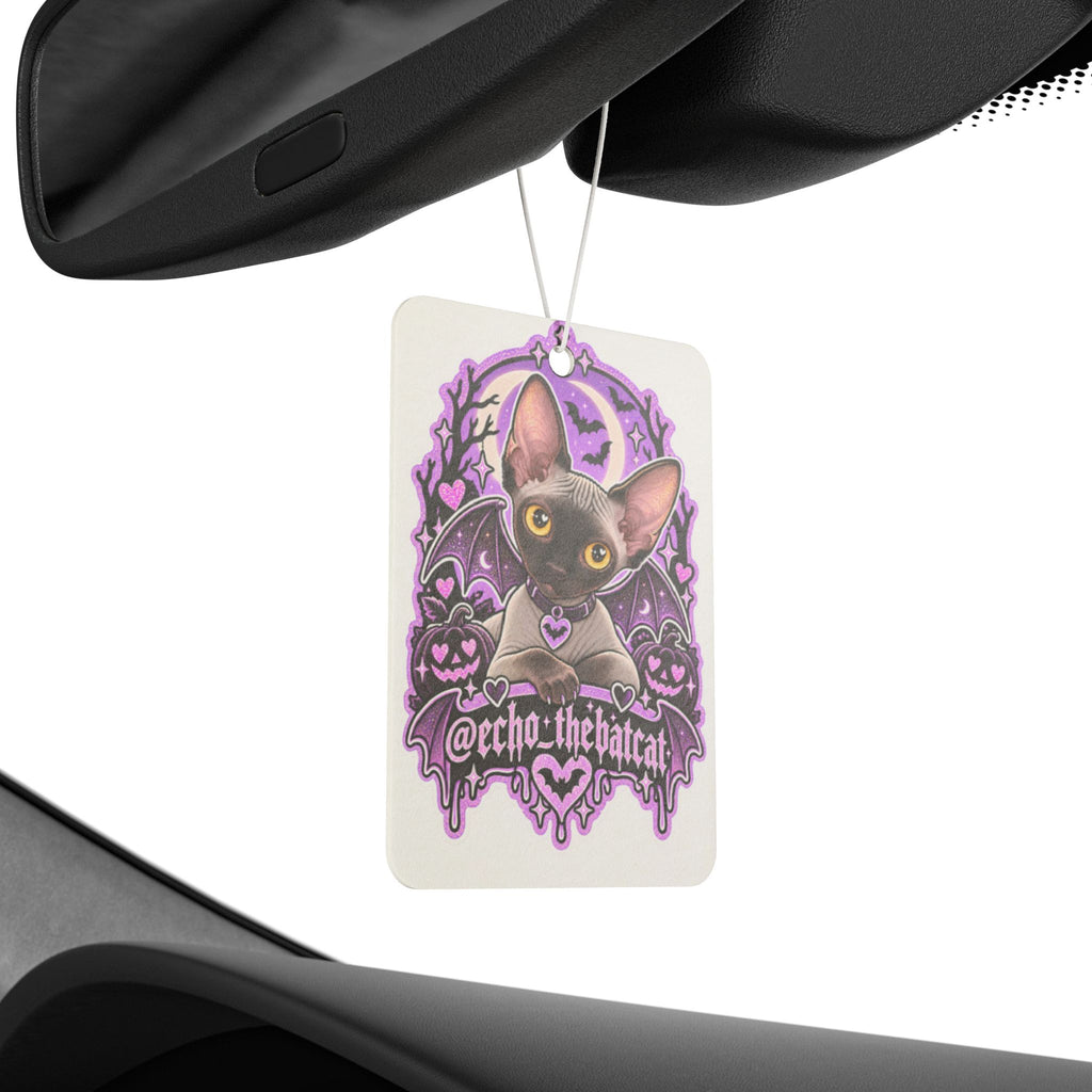 ECHO THE BAT CAT CAR AIR FRESHENER