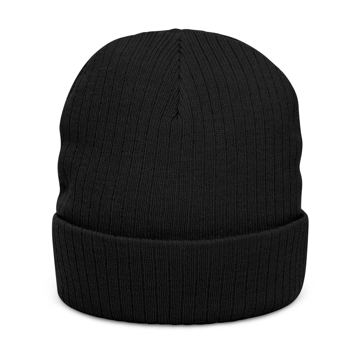 ECHO THE BAT CAT RIBBED KNIT BEANIE (EMBROIDERY)