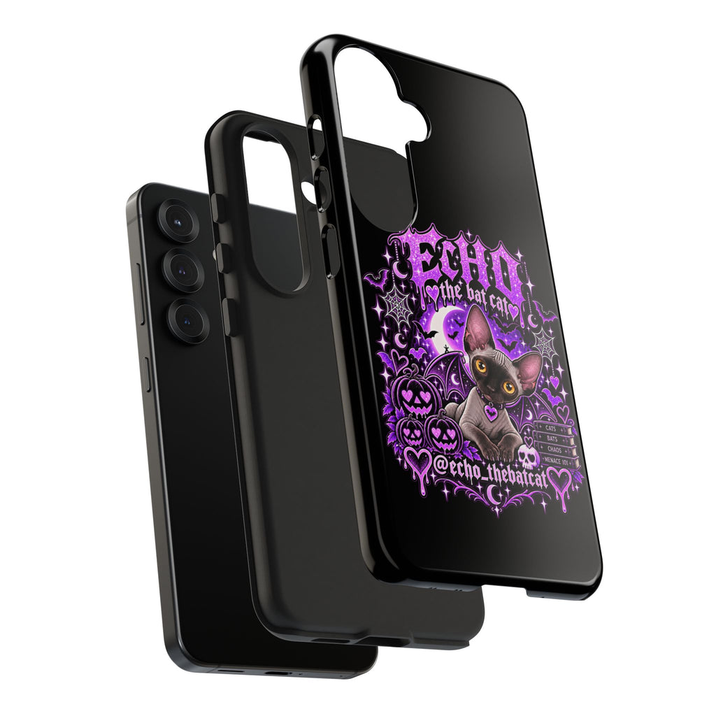 ECHO THE BAT CAT TOUGH PHONE CASE