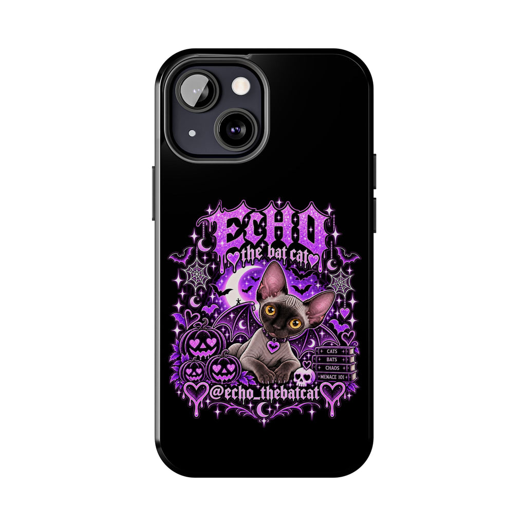 ECHO THE BAT CAT TOUGH PHONE CASE