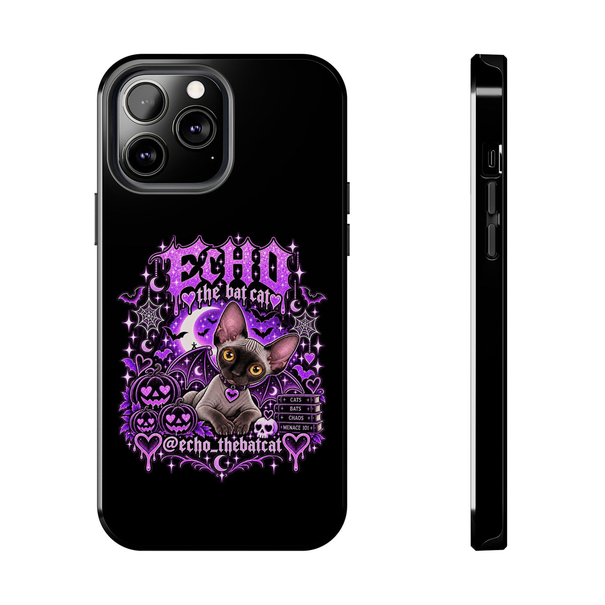 ECHO THE BAT CAT TOUGH PHONE CASE